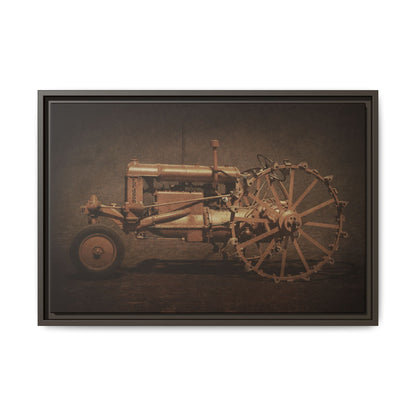 Vintage Ford Fordson Steel Wheel | Wall Art on Framed Canvas