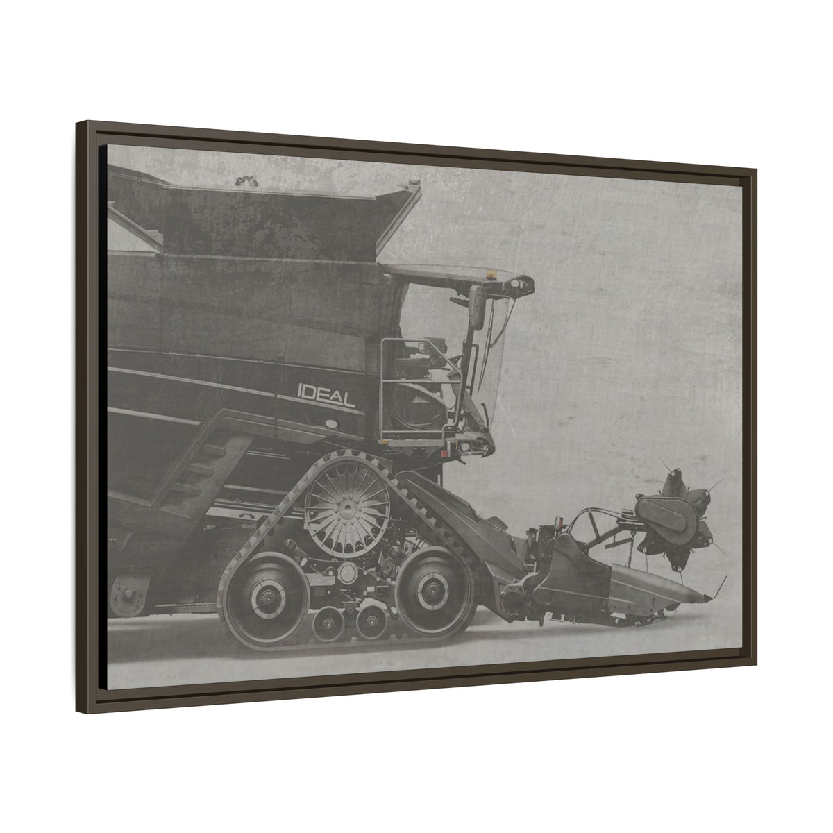 Fendt Ideal Side View | Framed Photo Wall Art on Canvas