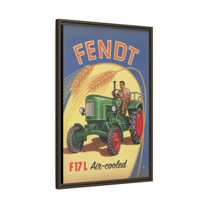 Vintage Fendt F17 L Advertisement | Wall Art on Framed Canvas
