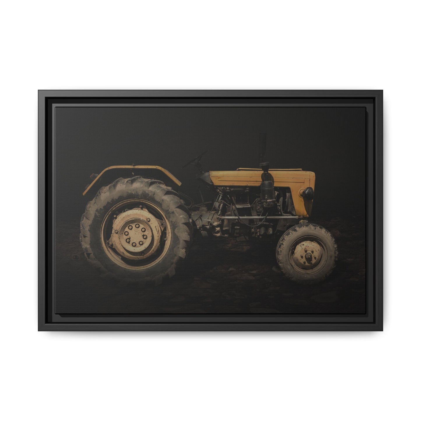 Vintage Usra Tractor Photo Wall Art on Canvas