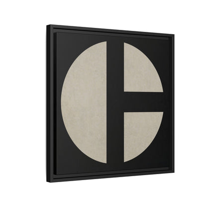C Moon - CLEAN  | Framed Wall Art on Stretched Canvas