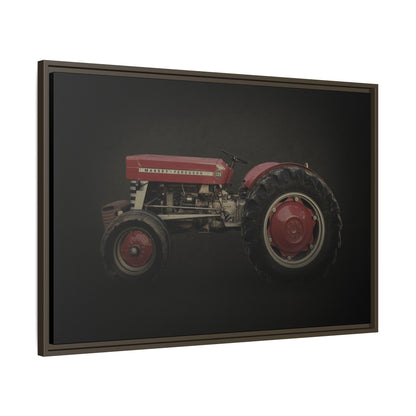 Classic Massey 135 Vintage Photo Wall Art on Stretched Canvas