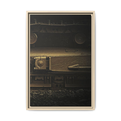 Dramatic Undercarriage | FRAMED |  Right Panel