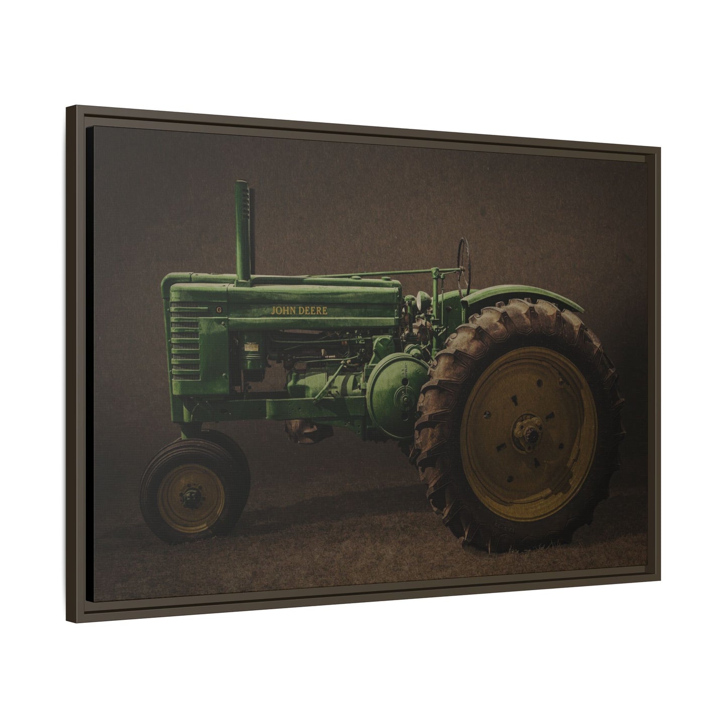 Vintage John Deere Model G | Framed Wall Art on Stretched Canvas