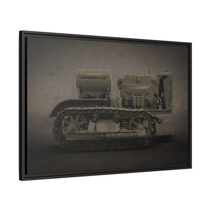 Vintage 60 'Diesel' Crawler | Framed Photo Wall Art on Canvas