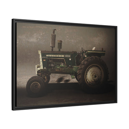 Classic Oliver 1855 Tractor | Framed Wall Art on Stretched Canvas