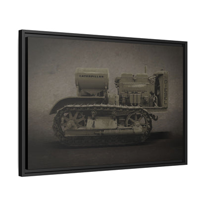 Vintage 60 'Diesel' Crawler | Framed Photo Wall Art on Canvas
