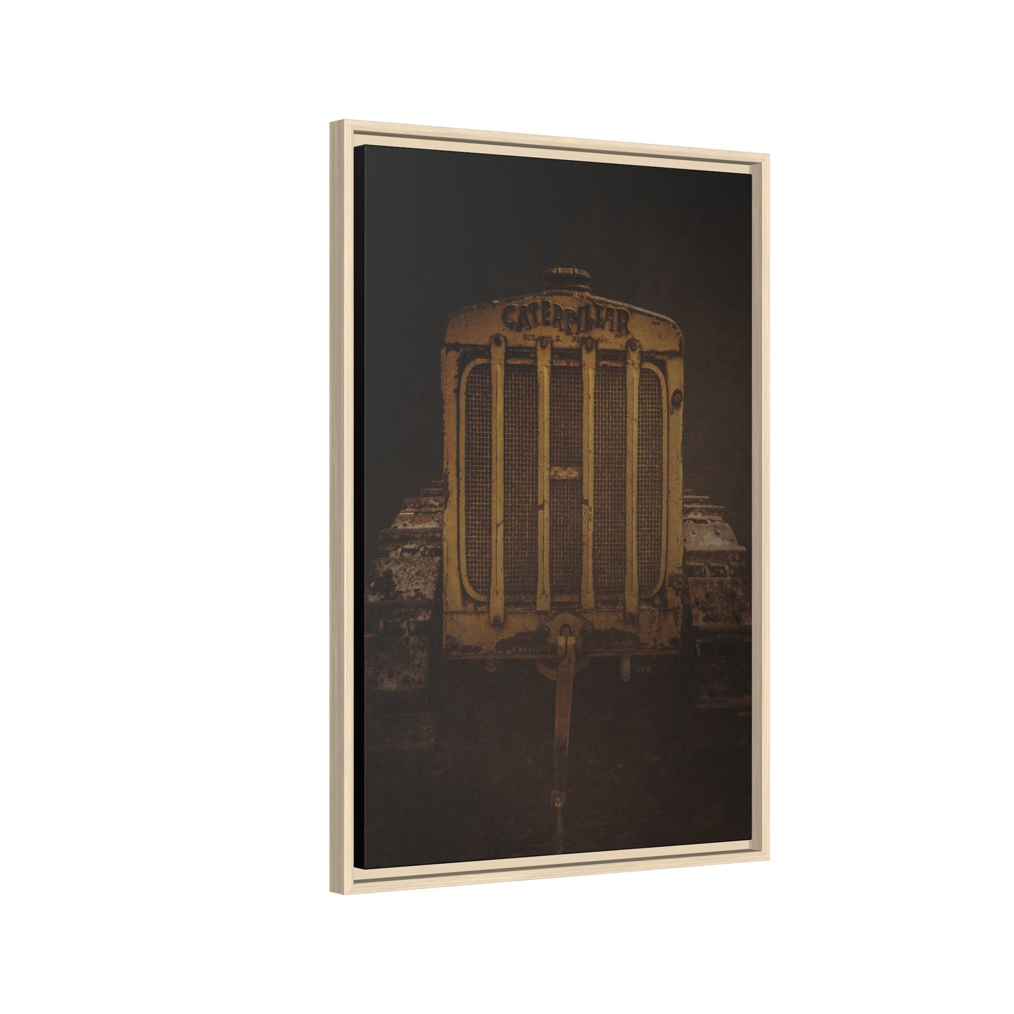 Classic Crawler Grill Comming At You | Framed Wall Art on Stretched Canvas
