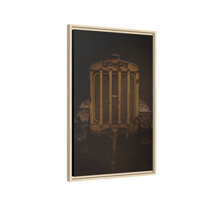 Classic Crawler Grill Comming At You | Framed Wall Art on Stretched Canvas
