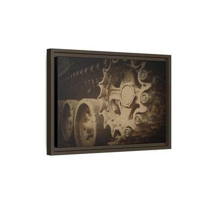 Weathered Crawler CloseUp | Framed Wall Art on Stretched Canvas