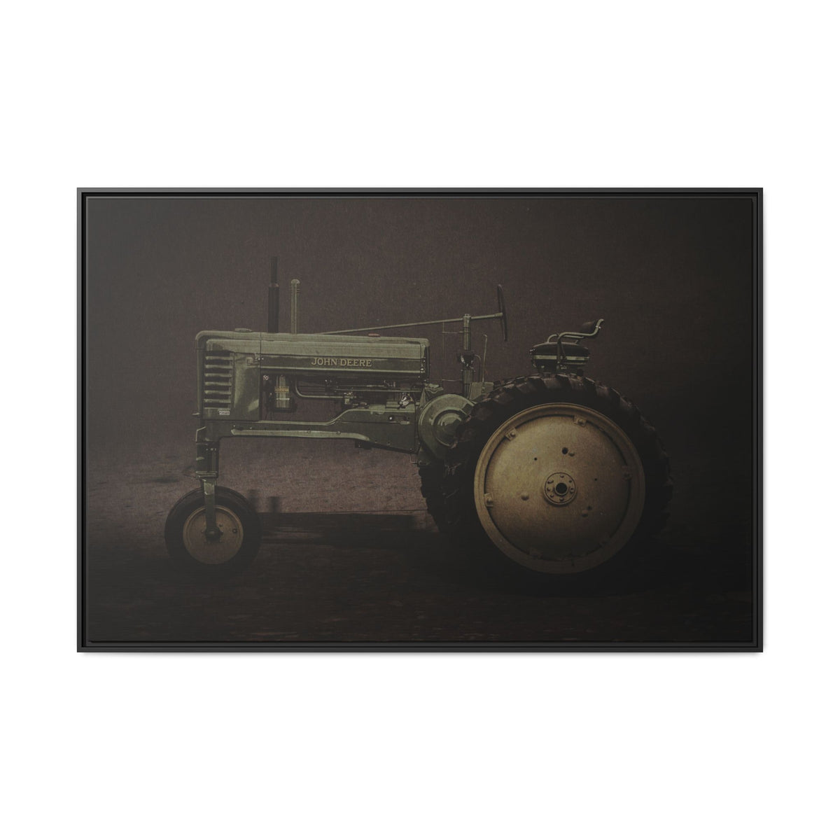 Vintage 1949 John Deere Model B High | Framed Wall Art on Stretched Canvas