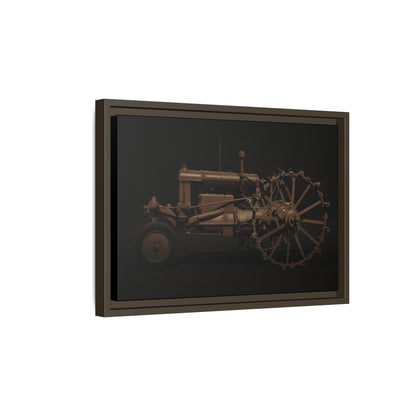 Vintage Ford Fordson Steel Wheel Photo Wall Art on Framed Canvas