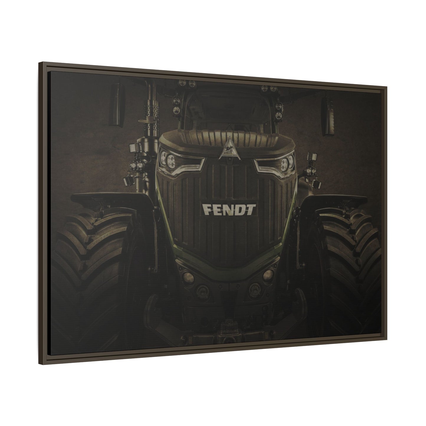 Fendt 1000 Coming At You | Framed Wall Art on Stretched Canvas