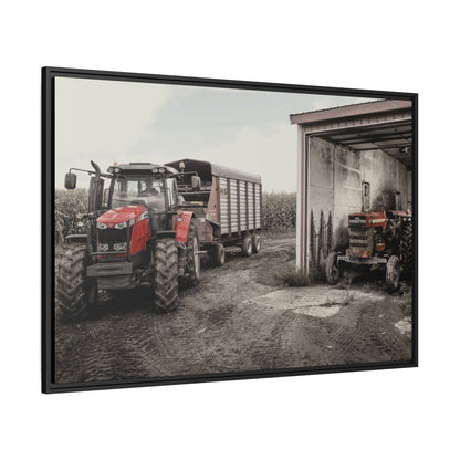 Massey Ferguson Legacy Photo Wall Art on Framed Canvas