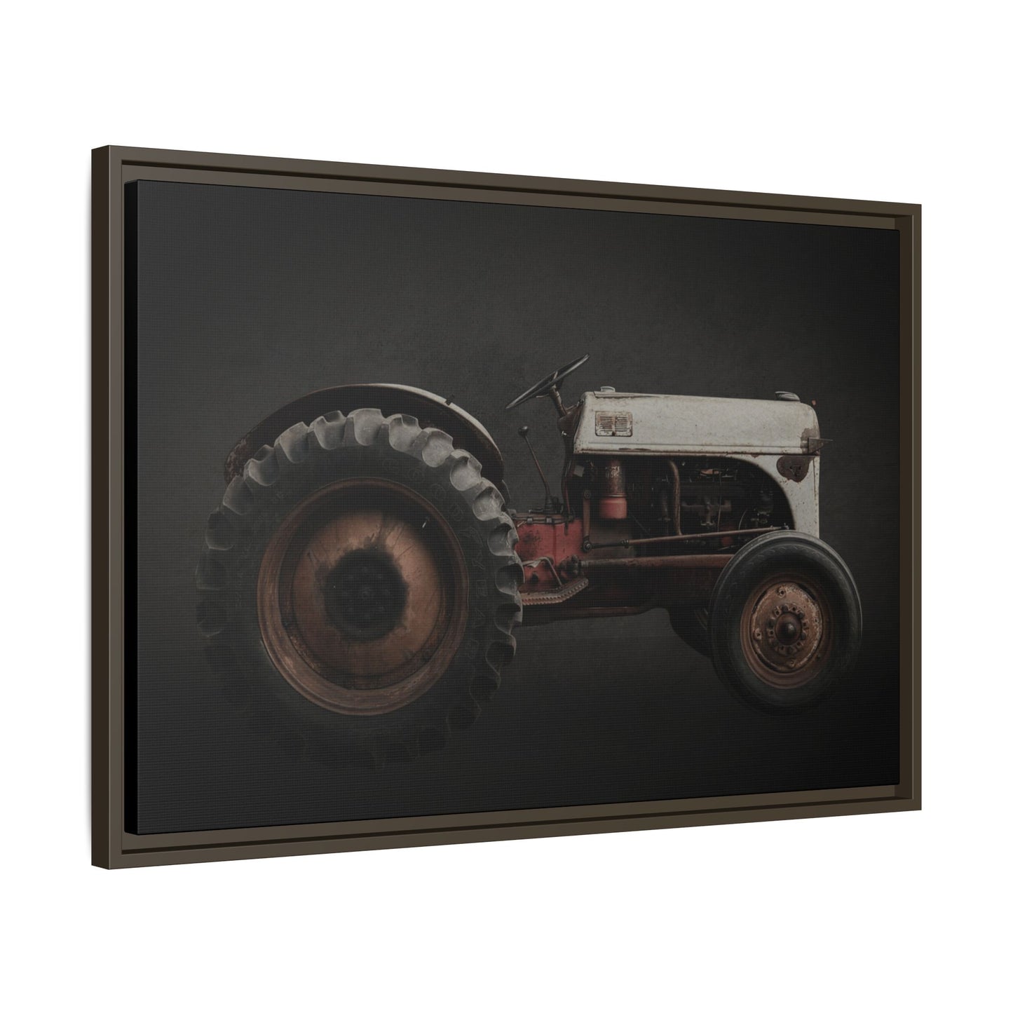 Vintage Ford 8N Tractor Photo Wall Art on Canvas