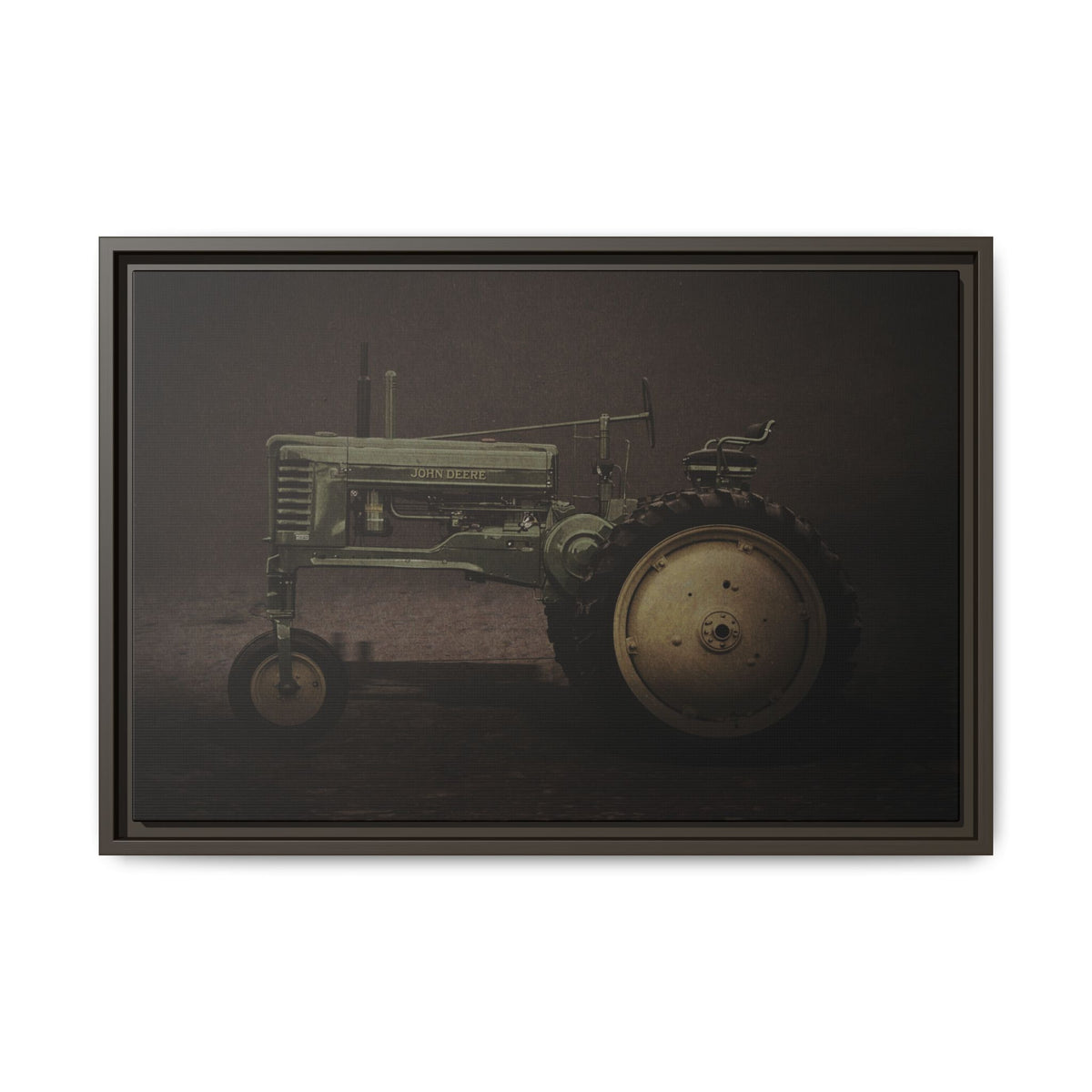 Vintage 1949 John Deere Model B High | Framed Wall Art on Stretched Canvas