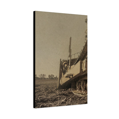 Epic D8 Dozer Track Triptych | Left Panel