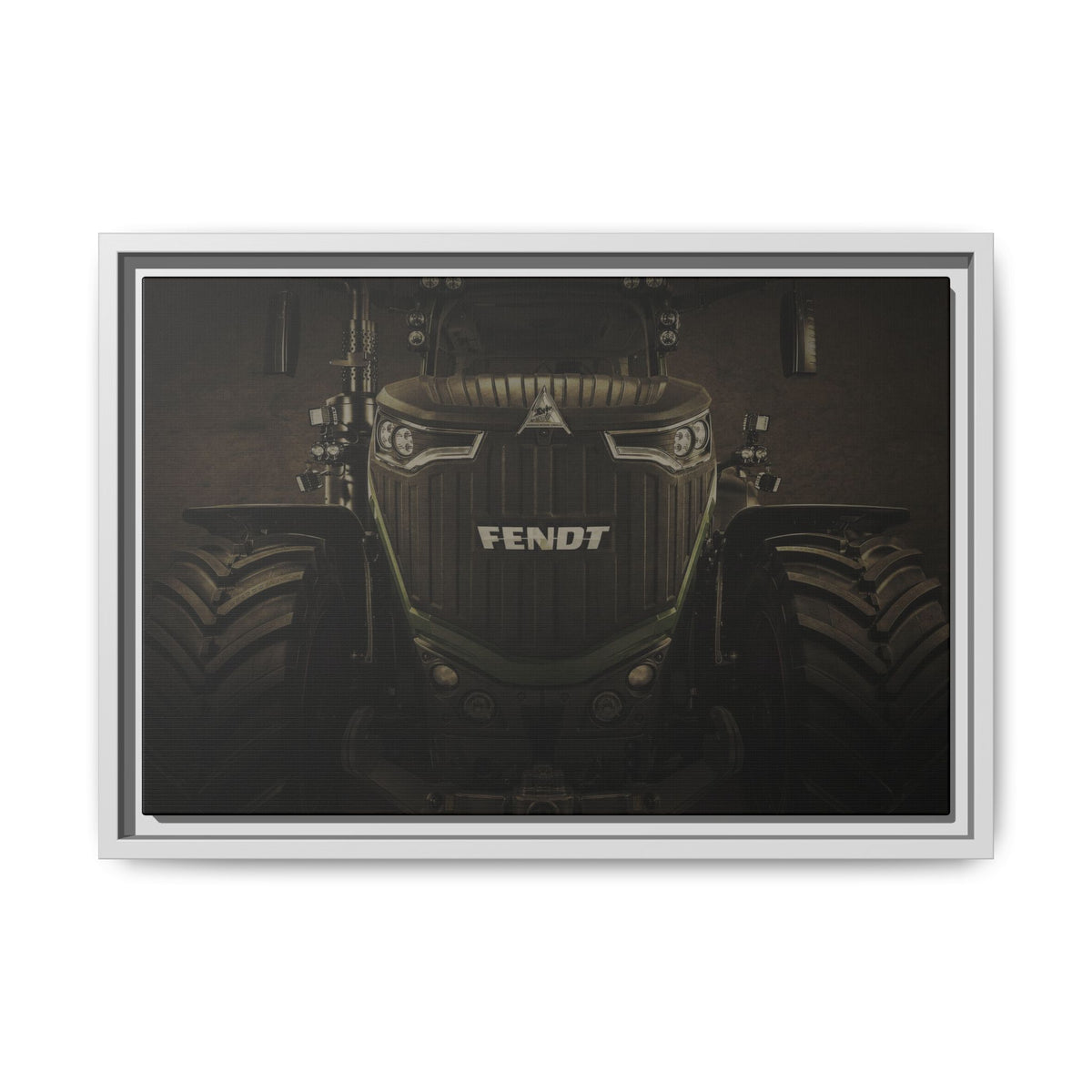 Fendt 1000 Coming At You | Framed Wall Art on Stretched Canvas