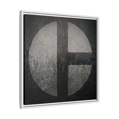 C Moon  | Framed Wall Art on Stretched Canvas
