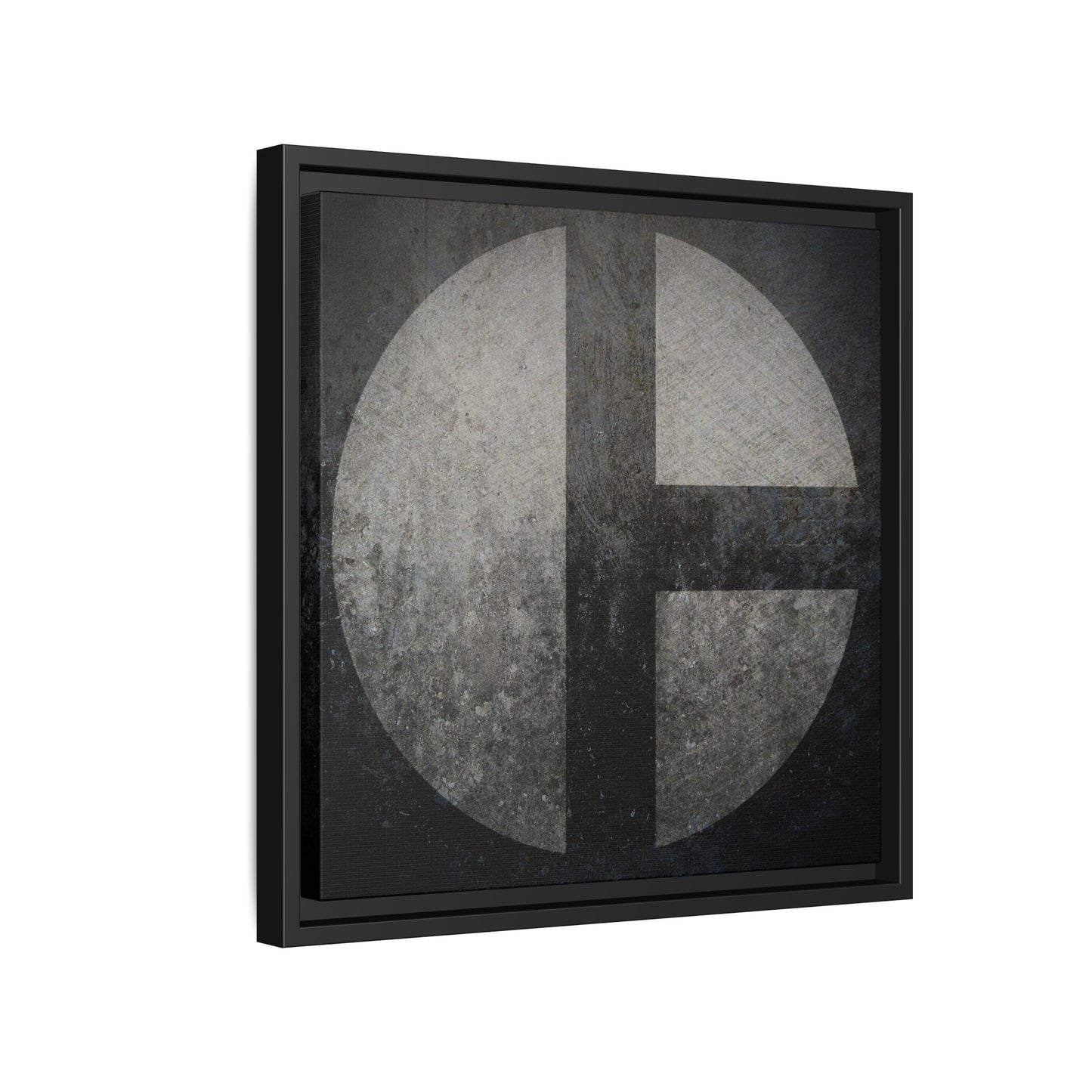 C Moon  | Framed Wall Art on Stretched Canvas