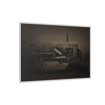 Vintage John Deere MC | Framed Wall Art on Stretched Canvas
