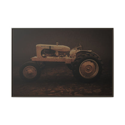 Vintage Allis Chalmers WC | Framed Wall Art on Stretched Canvas