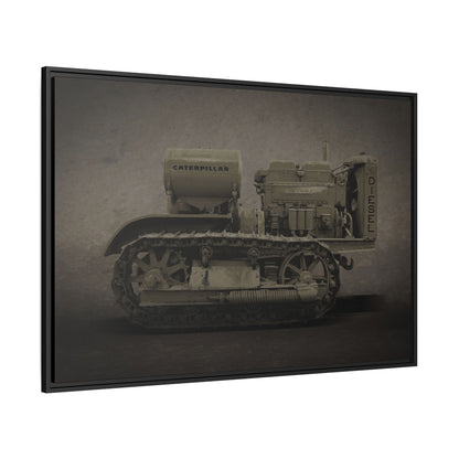 Vintage 60 'Diesel' Crawler | Framed Photo Wall Art on Canvas
