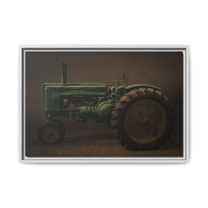 Vintage John Deere Model G | Framed Wall Art on Stretched Canvas
