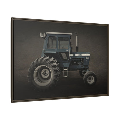 Vintage Ford 8600 Tractor Photo Wall Art on Canvas