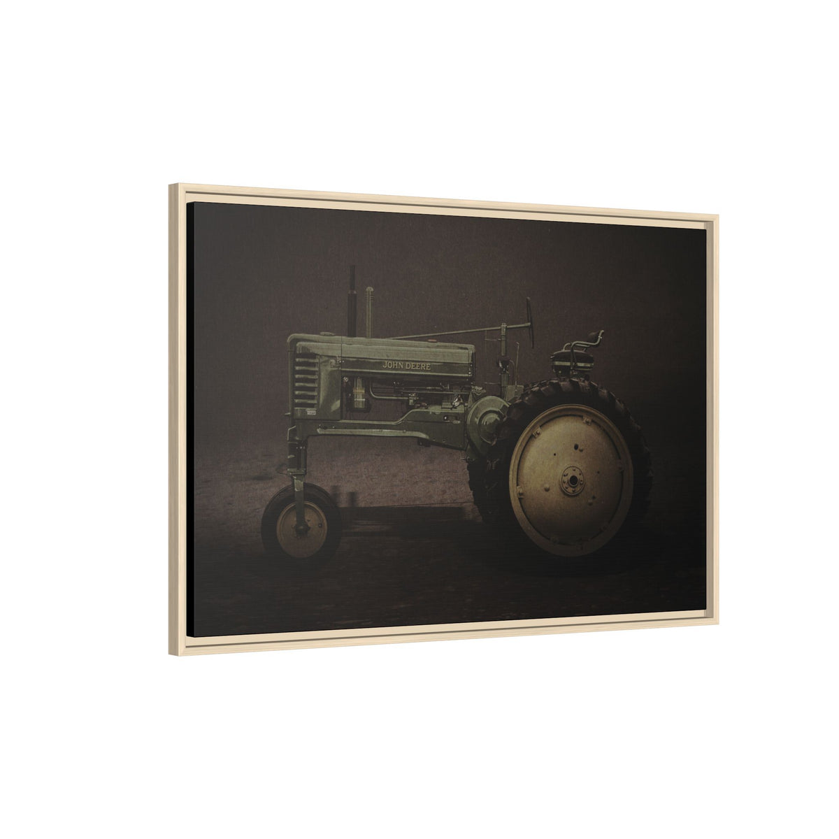 Vintage 1949 John Deere Model B High | Framed Wall Art on Stretched Canvas