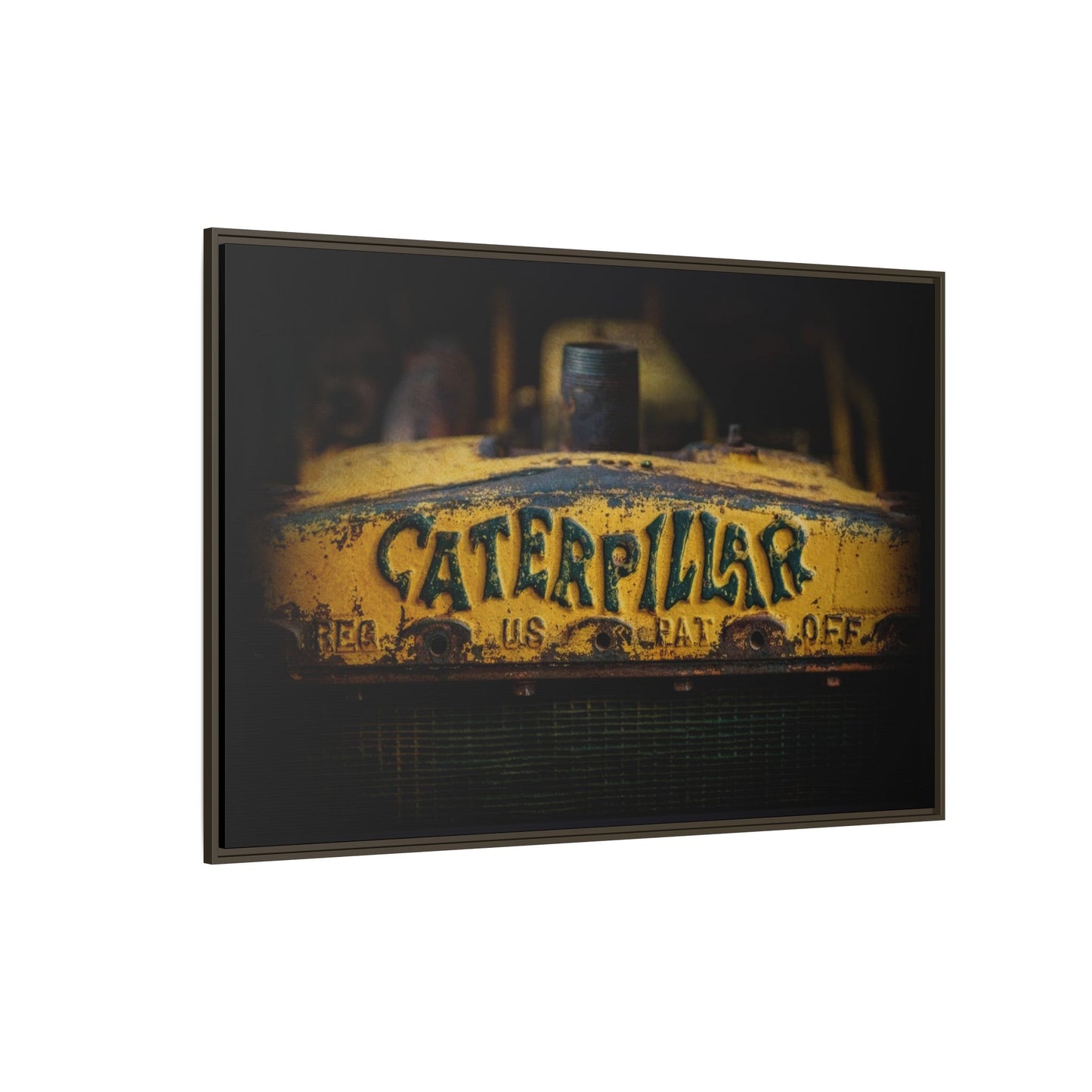 Vintage  Crawler Grill | Framed Wall Art on Stretched Canvas