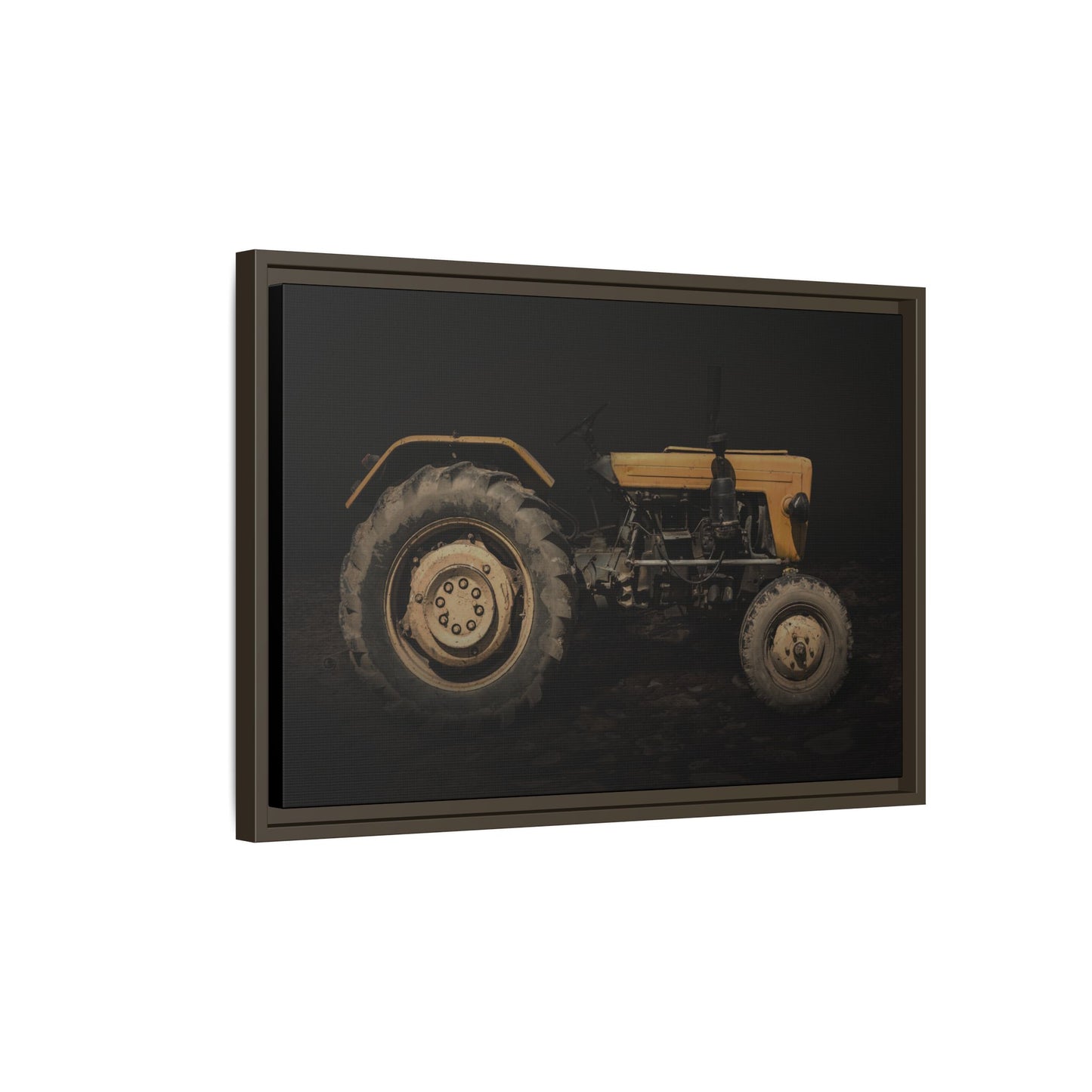 Vintage Usra Tractor Photo Wall Art on Canvas