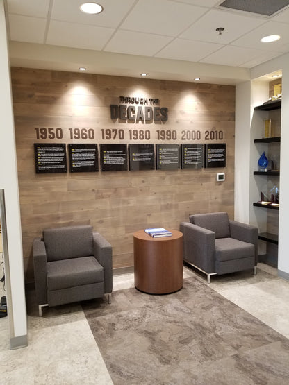 Custom Dealer Values Panel Wall