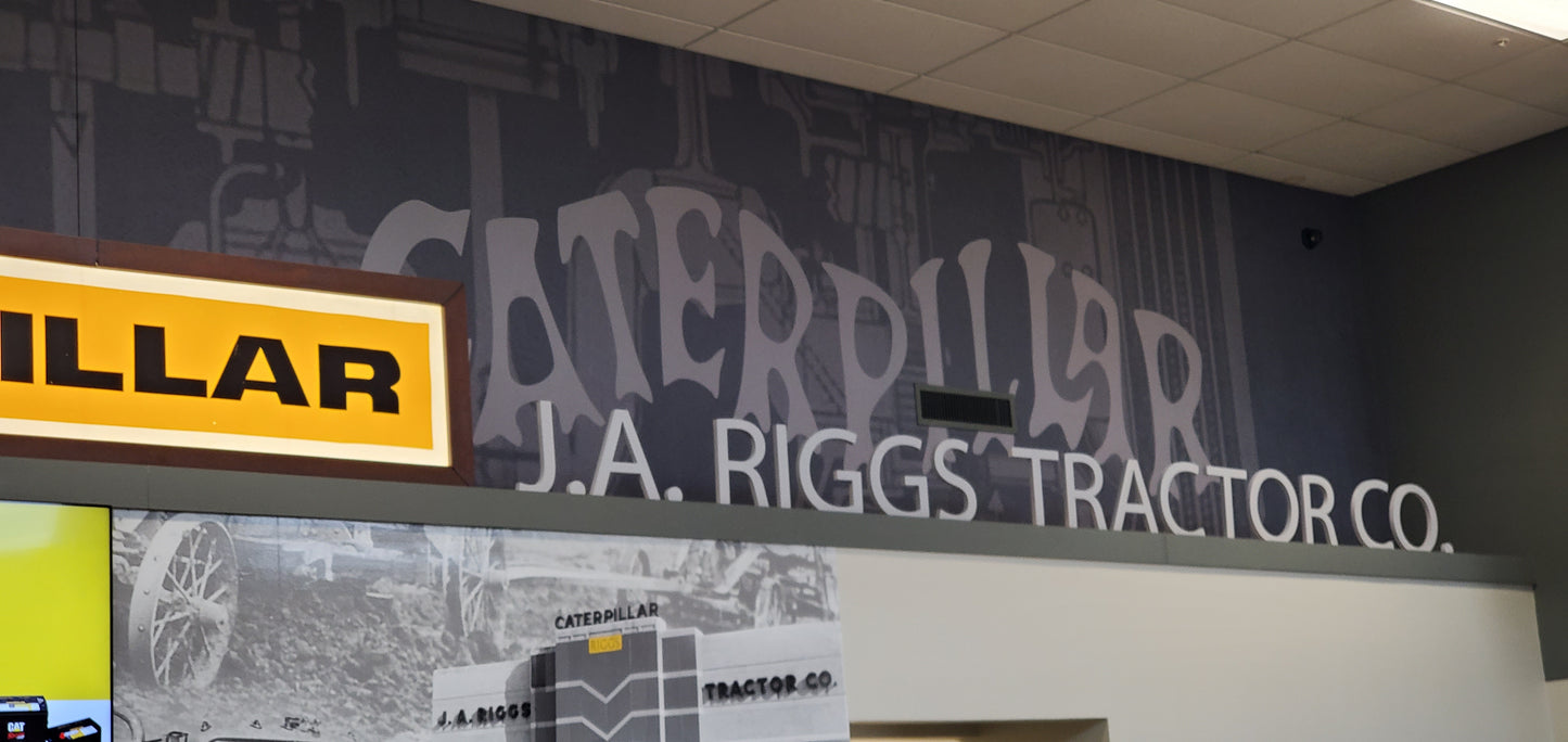 Custom Dealer Name Lettering