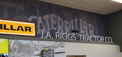 Custom Dealer Name Lettering