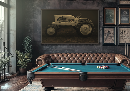 Vintage Allis Chalmers WC | Framed Wall Art on Stretched Canvas