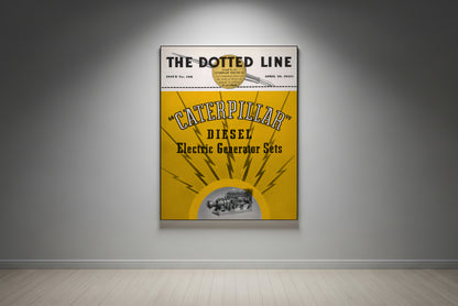 Electric Diesel Generator Sets | Matte Canvas Framed Wall Art