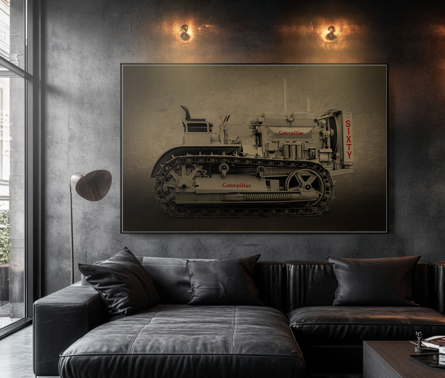 Legacy 60 'Sixty' Crawler | Graphic Wall Art on Framed Canvas