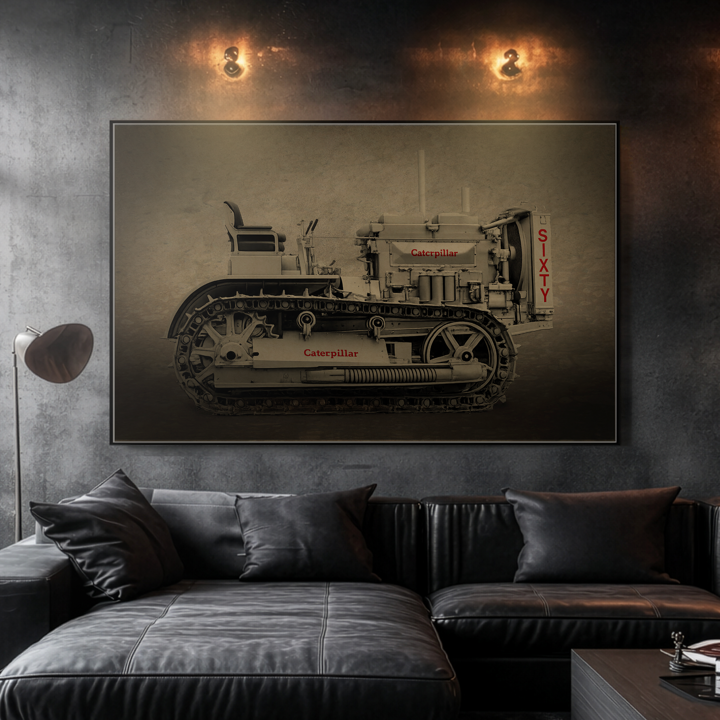 Legacy 60 'Sixty' Crawler | Graphic Wall Art on Framed Canvas