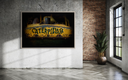Vintage  Crawler Grill | Framed Wall Art on Stretched Canvas