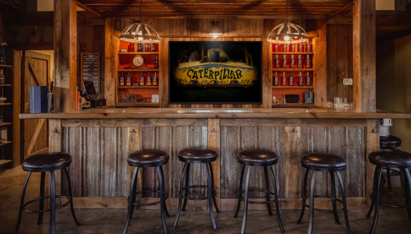 Vintage  Crawler Grill | Framed Wall Art on Stretched Canvas