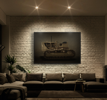 Classic D7 Crawler Photo Art on Framed Canvas