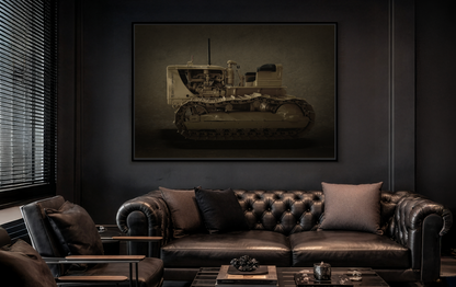 Classic D7 Crawler Photo Art on Framed Canvas