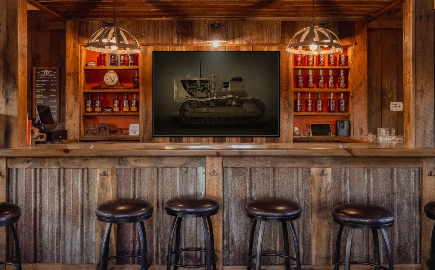 Classic D7 Crawler Photo Art on Framed Canvas