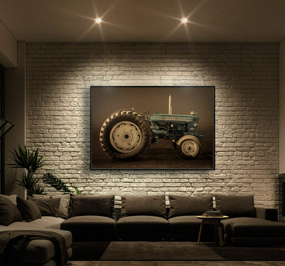 Classic Ford 7000 Tractor Photo Wall Art | Framed Stretched Canvas