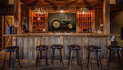 Classic Ford 7000 Tractor Photo Wall Art | Framed Stretched Canvas