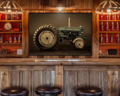 Classic Ford 7000 Tractor Photo Wall Art | Framed Stretched Canvas