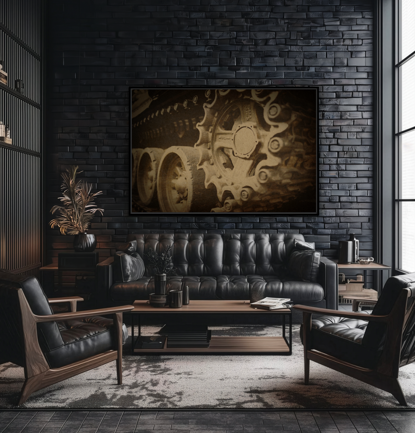 Weathered Crawler CloseUp | Framed Wall Art on Stretched Canvas