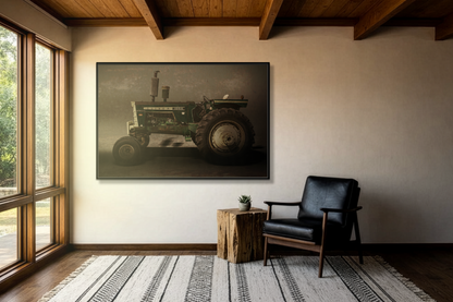Classic Oliver 1855 Tractor | Framed Wall Art on Stretched Canvas