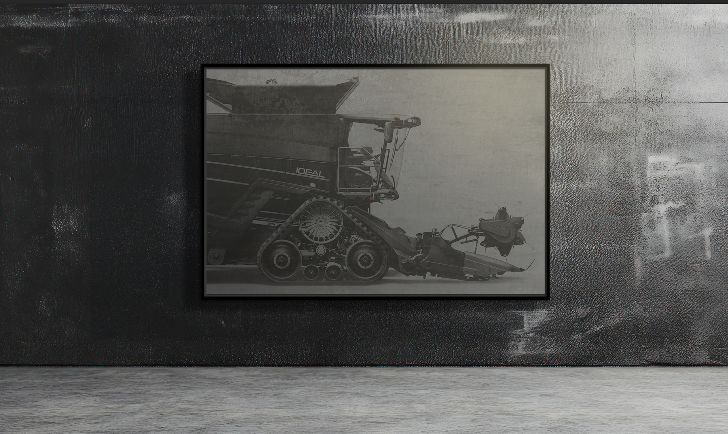 Fendt Ideal Side View | Framed Photo Wall Art on Canvas